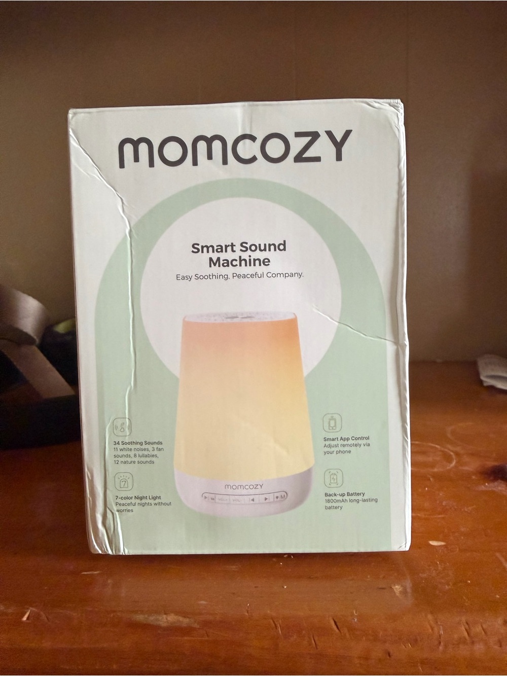 Momcozy Smart baby Sound Machine - app remote control